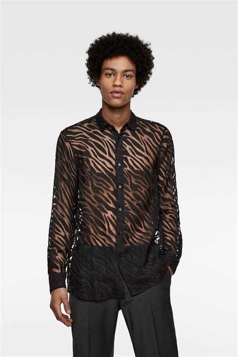 chemise style versace homme zara